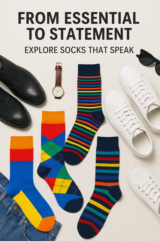 "Step Up Your Style: The Rise of Statement Socks in Everyday Fashion"